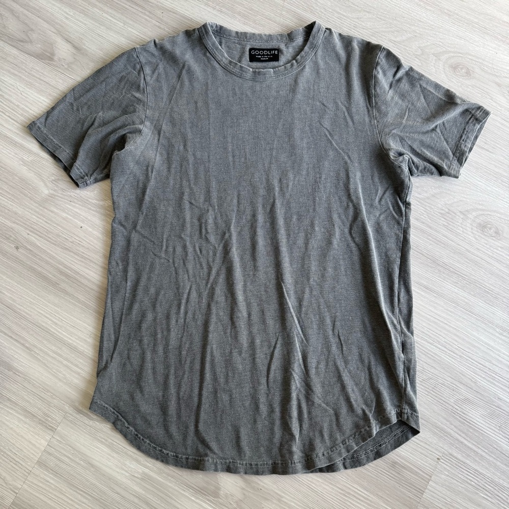 Goodlife Men's Charcoal Short Sleeve Tee